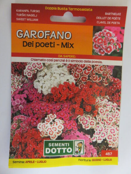 Garofano dei poeti – mix